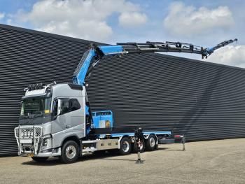 FH 16 750 8x4 / RETARDER / FASSI 71 TM + JIB